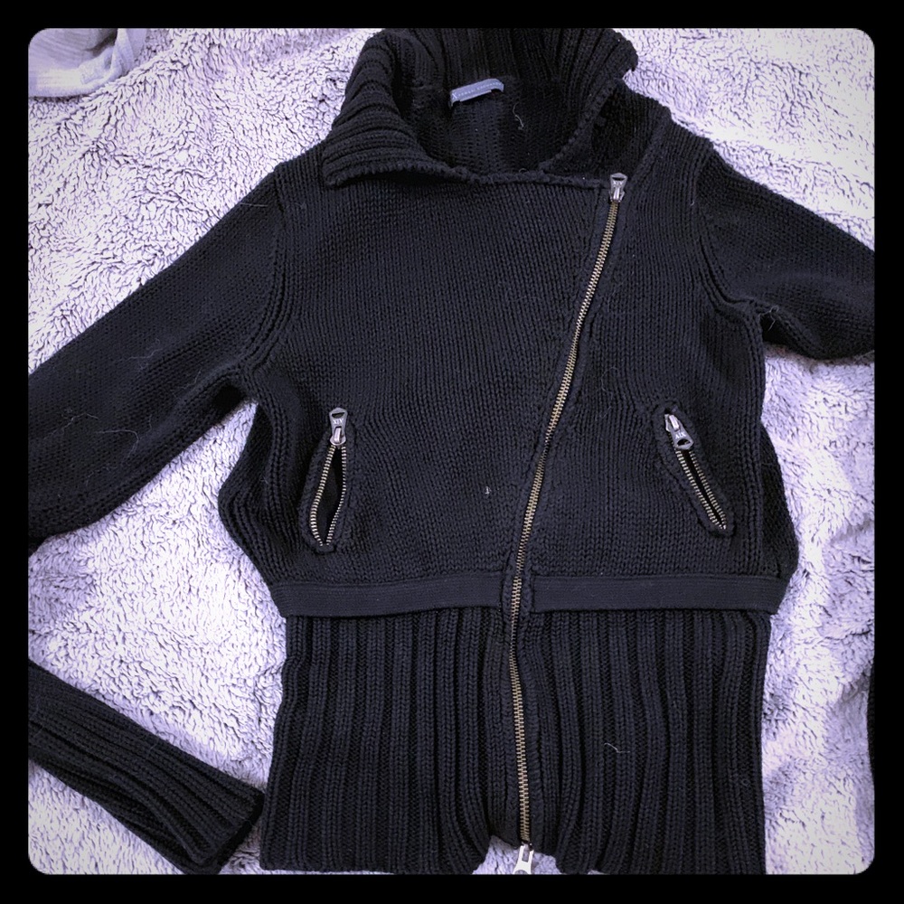 Armani Exchange S black sweater. Preowned.